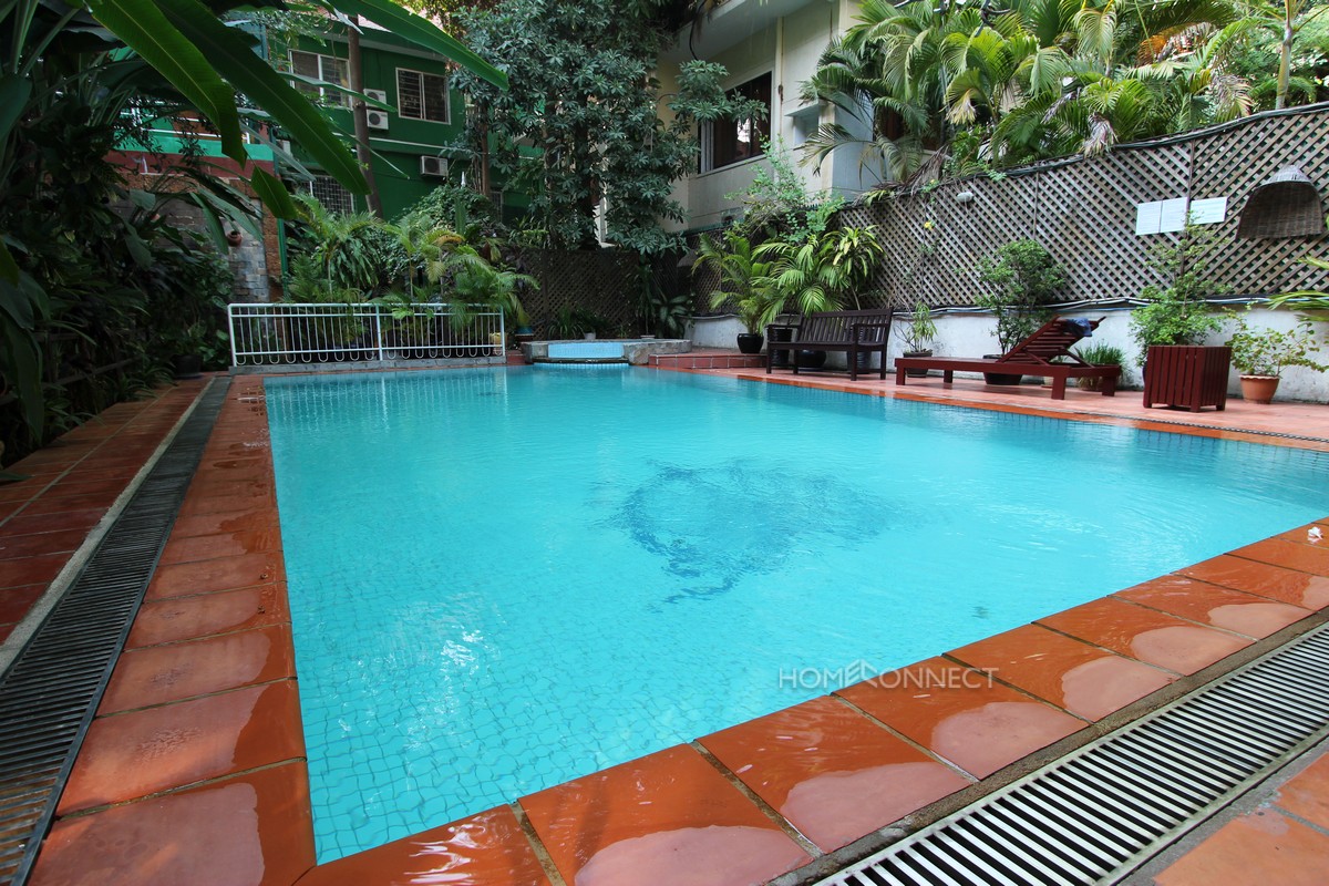 Fully serviced 3 bedroom apartment in Tonle Bassac