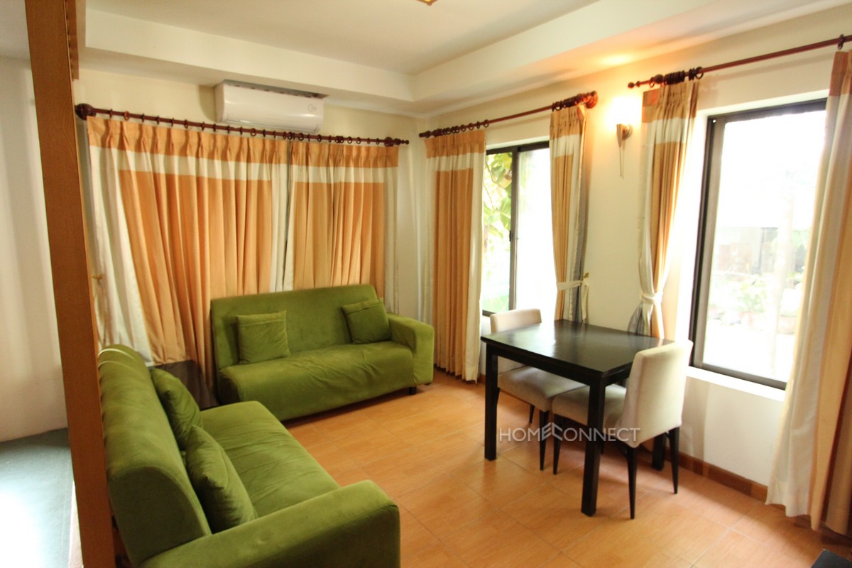Fully serviced 1 bedroom apartment in Tonle Bassac