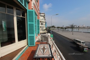 Spectacular 3 bedroom French Colonial apartment on Riverside | Phnom Penh