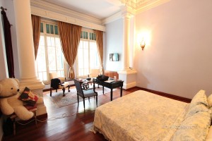 Spectacular 3 bedroom French Colonial apartment on Riverside | Phnom Penh