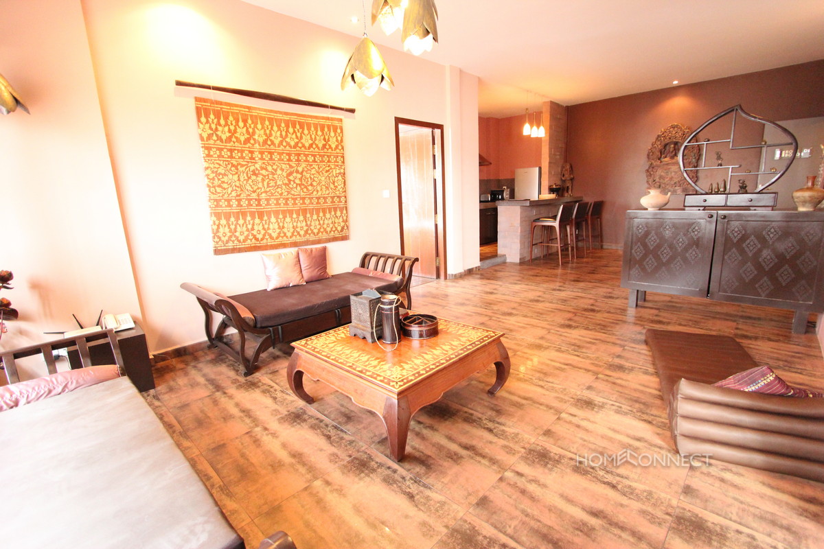 Unique Two Bedroom Apartment Near Riverside | Phnom Penh