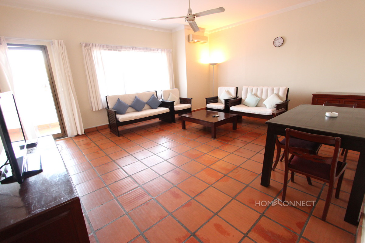 Safe and Secure 2 Bedroom Apartment in Tonle Bassac | Phnom Penh