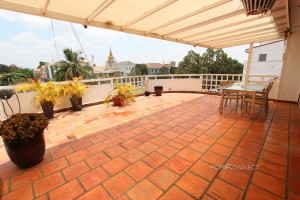 Large Terrace Colonial Apartment Near Riverside | Phnom Penh