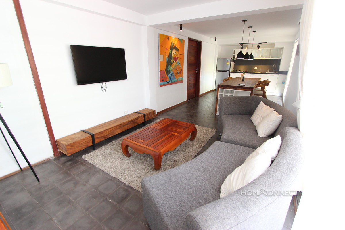 Stylish 1 Bedroom Apartment Near the Russian Market | Phnom Penh Real Estate