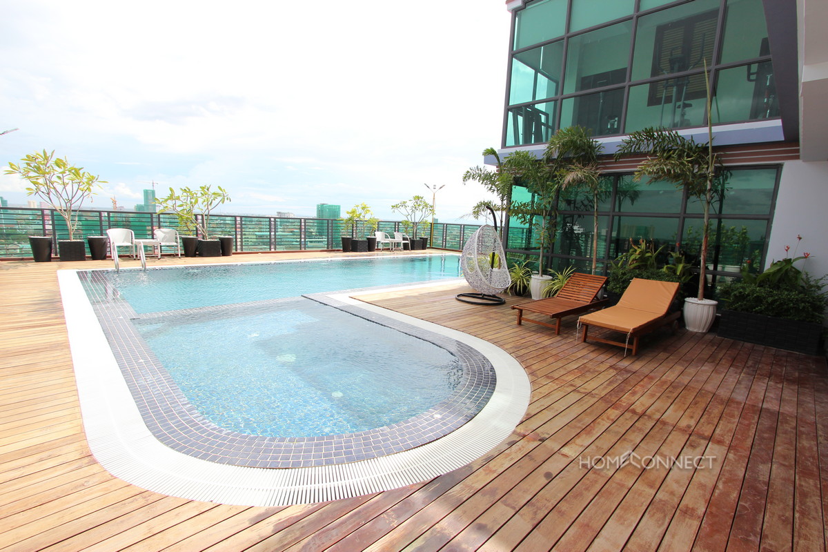 New 2 Bedroom Western Style Apartment For Rent In BKK3 | Phnom Penh Real Estate