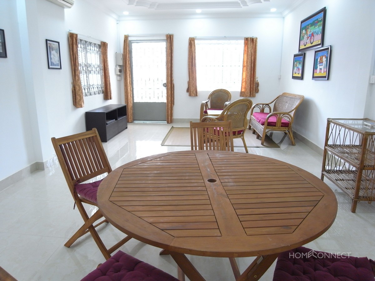 Bright And Tidy 1 Bedroom Apartment For Rent In BKK1 | Phnom Penh Real Estate