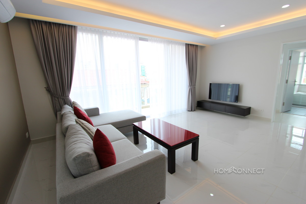 Modern Contemporary 2 Bedroom Apartment in BKK1 | Phnom Penh Real Estate