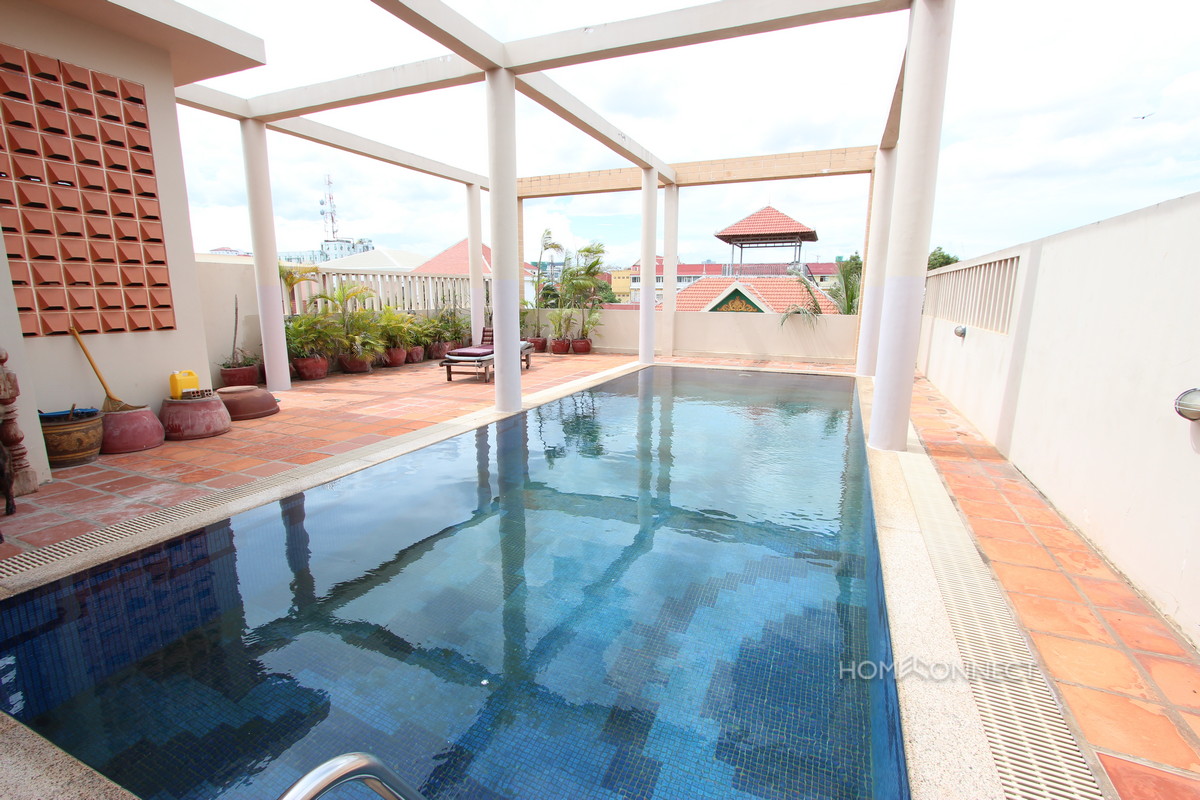 Secure 3 Bedroom Townhouse in Tonle Bassac | Phnom Penh Real Estate