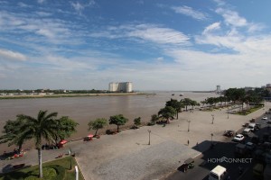 French Colonial 1 Bedroom Apartment for Rent on Riverside | Phnom Penh Real Estate