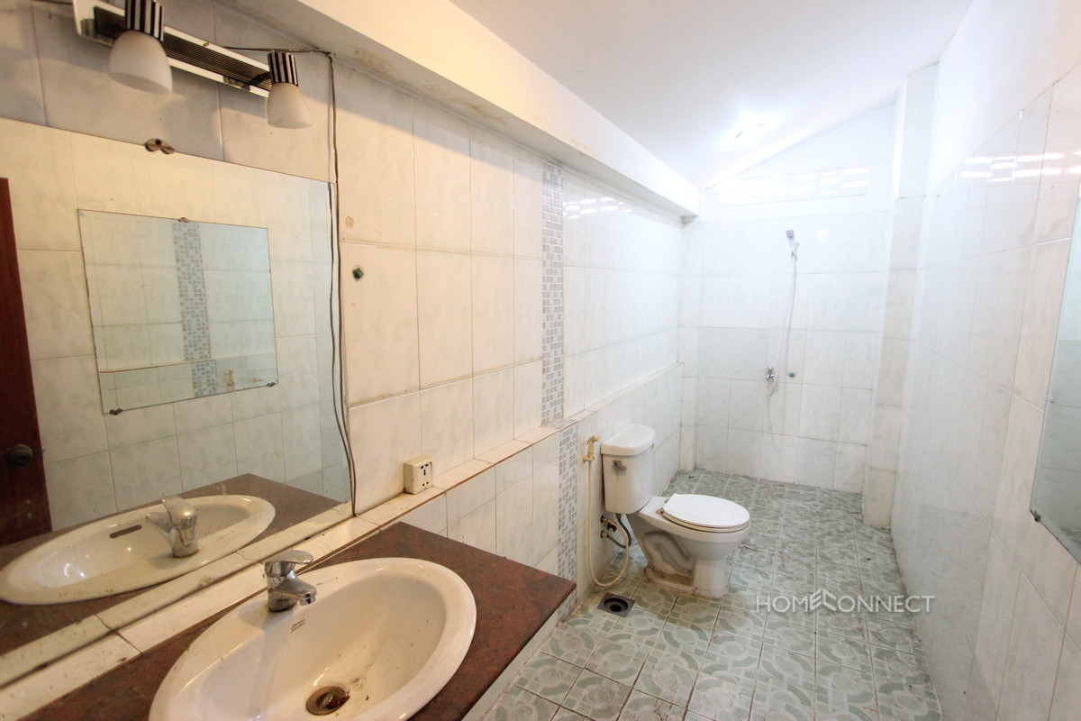 Large Terraced 2 Bedroom Apartment in BKK1 | Phnom Penh Real Estate