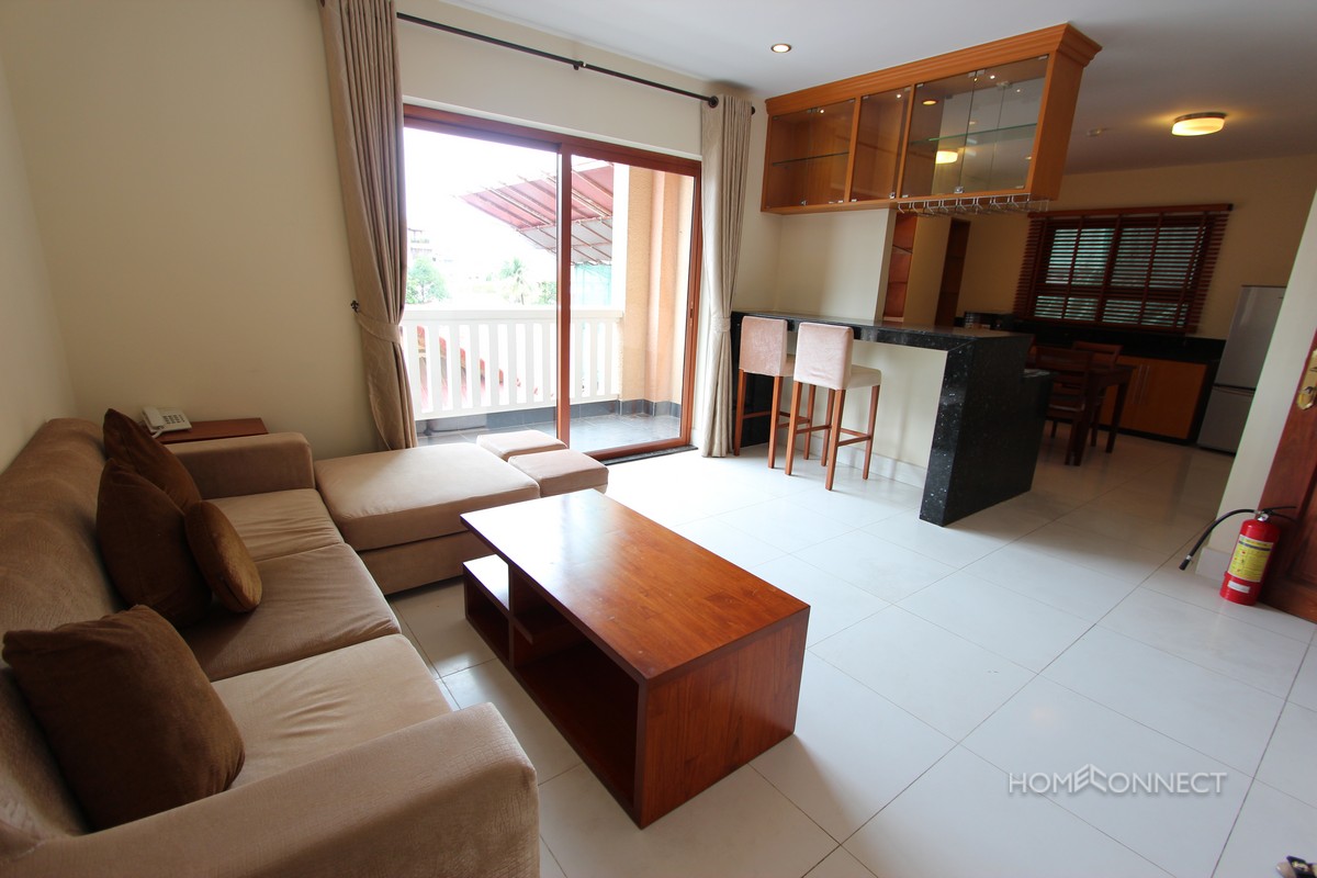 Charming 1 Bedroom Apartment For Rent In The Heart Of BKK1 | Phnom Penh Real Estate