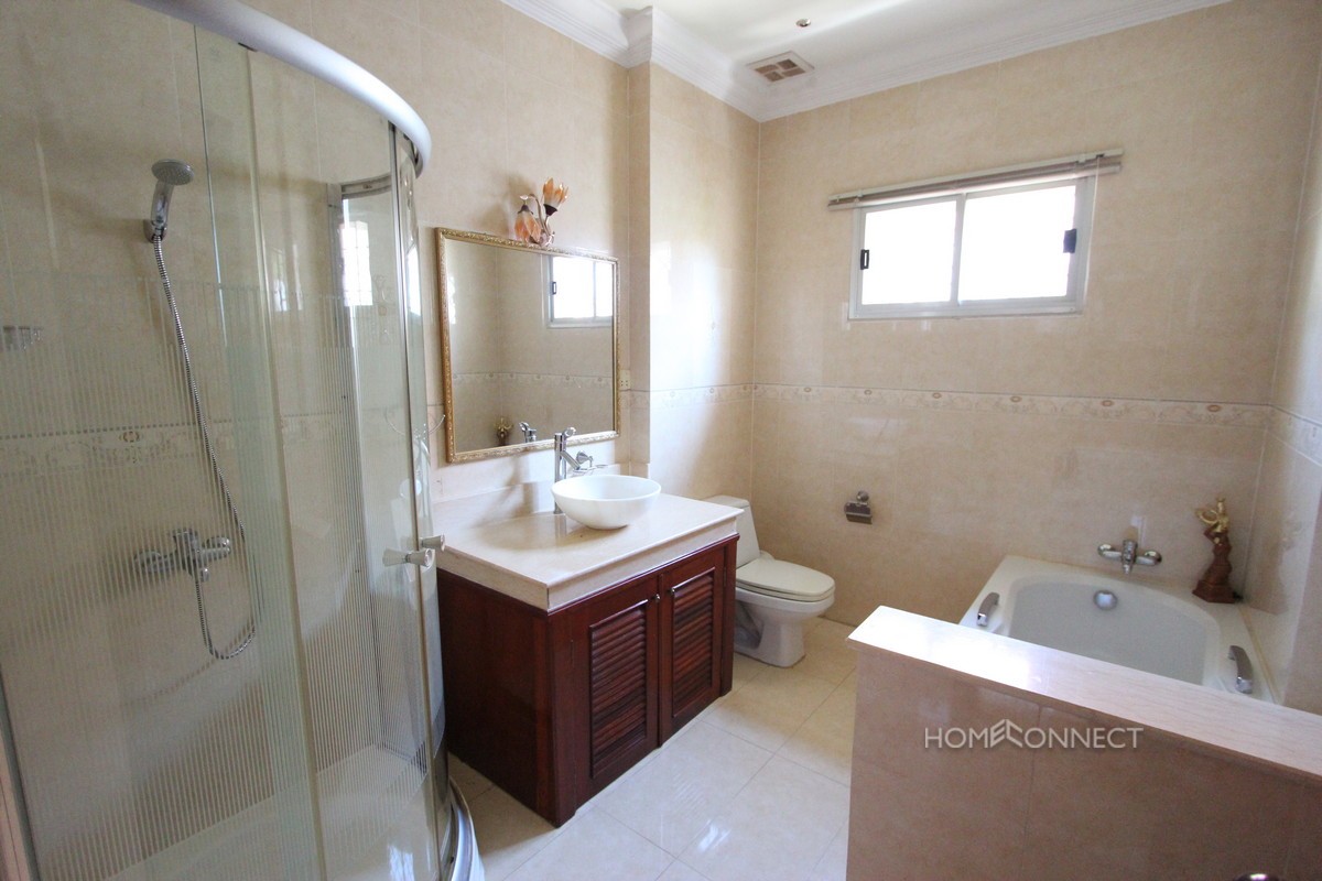 Private Pool 4 Bedroom Villa For Rent In Tonle Bassac | Phnom Penh Real Estate