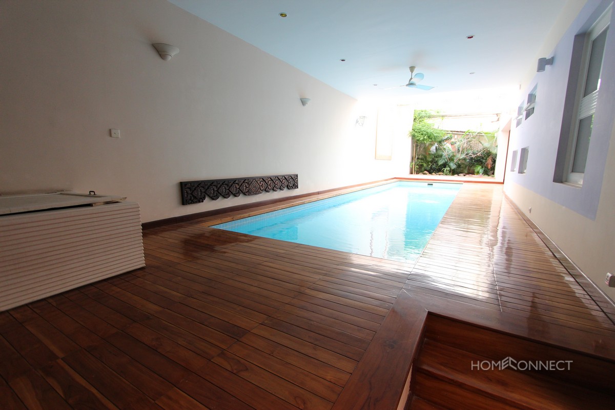 French Colonial 6 Bedroom Villa Near Royal Palace For Rent | Phnom Penh Real Estate