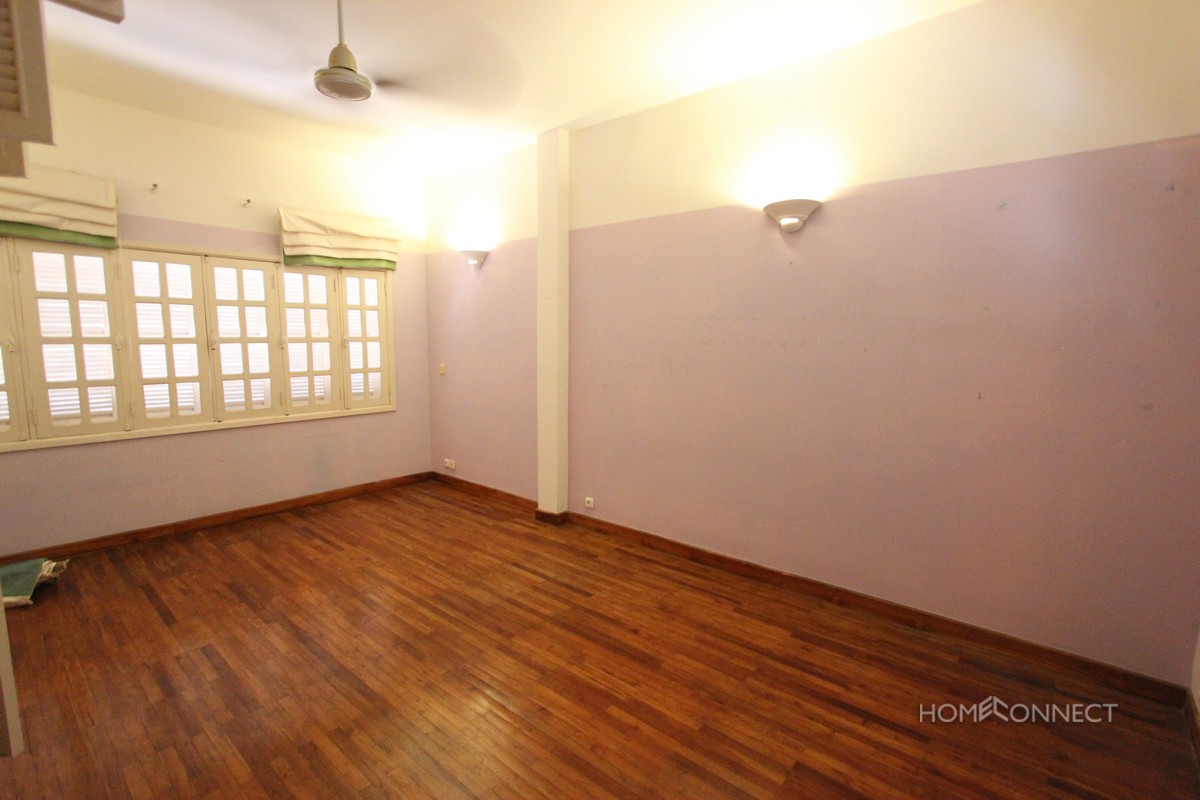 French Colonial 6 Bedroom Villa Near Royal Palace For Rent | Phnom Penh Real Estate