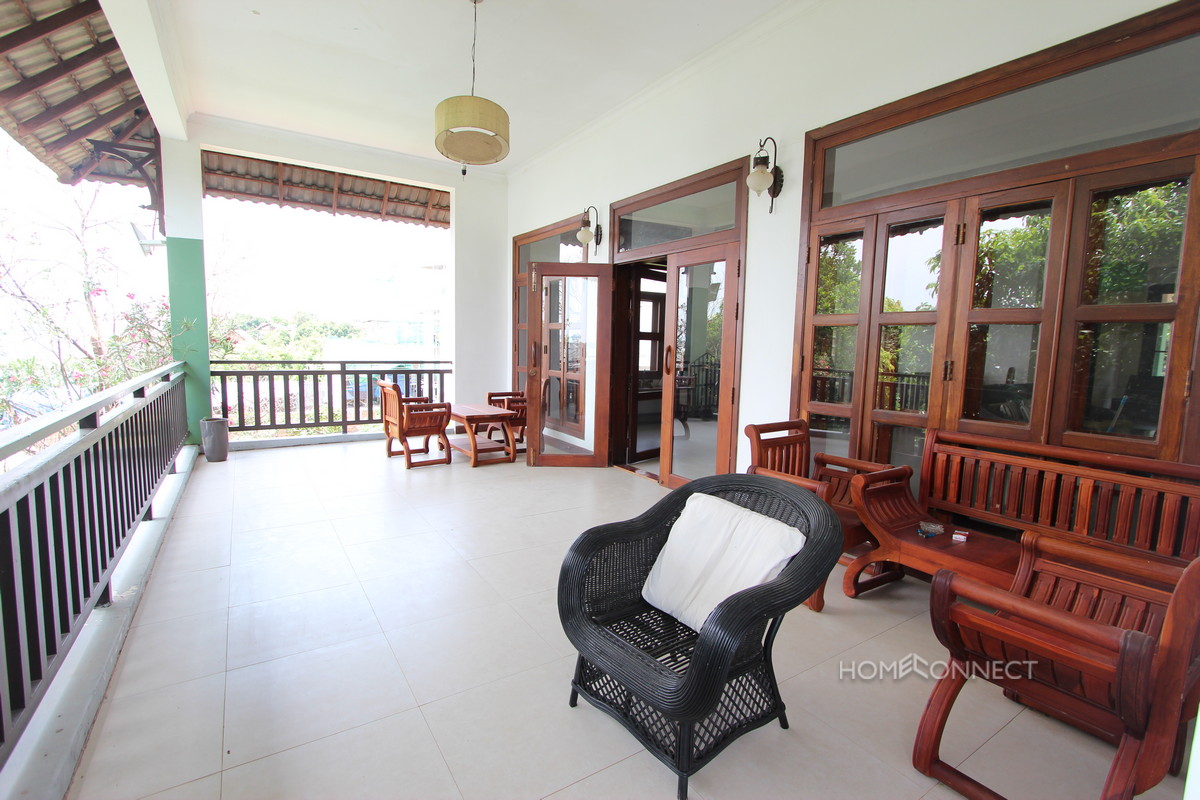 Private Pool 5 Bedroom Villa For Rent In Chroy Chungva | Phnom Penh Real Estate