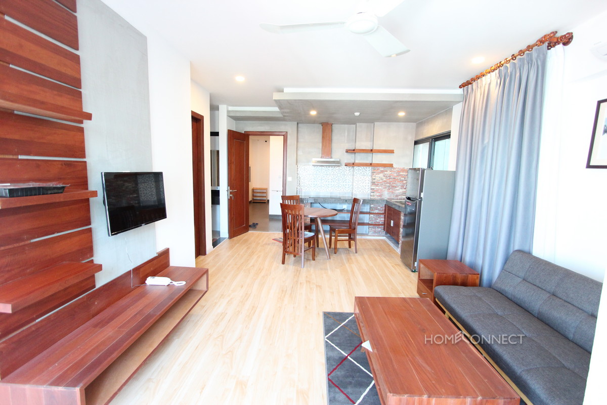 Modern Design 1 Bedroom Apartment Near Russian Market | Phnom Penh Real Estate