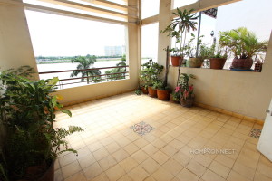 Large Terrace 2 Bedroom Apartment For Rent on Riverside | Phnom Penh Real Estate