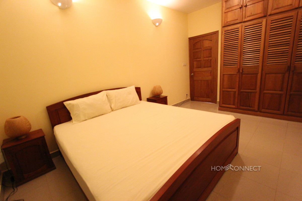 Comfortable 1 Bedroom 1 Bathroom Apartment for Rent in BKK1 | Phnom Penh Real Estate