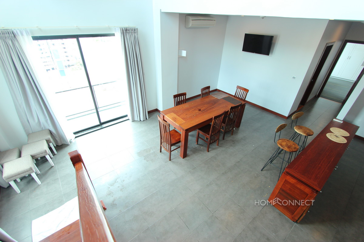 Modern 4 Bedroom Penthouse For Rent in BKK1 | Phnom Penh Real Estate