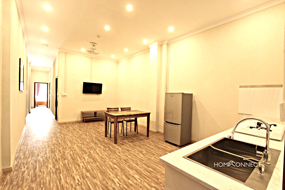 New Modern 2 Bedroom 1 Bathroom Apartment For Rent in BKK3 | Phnom Penh Real Estate