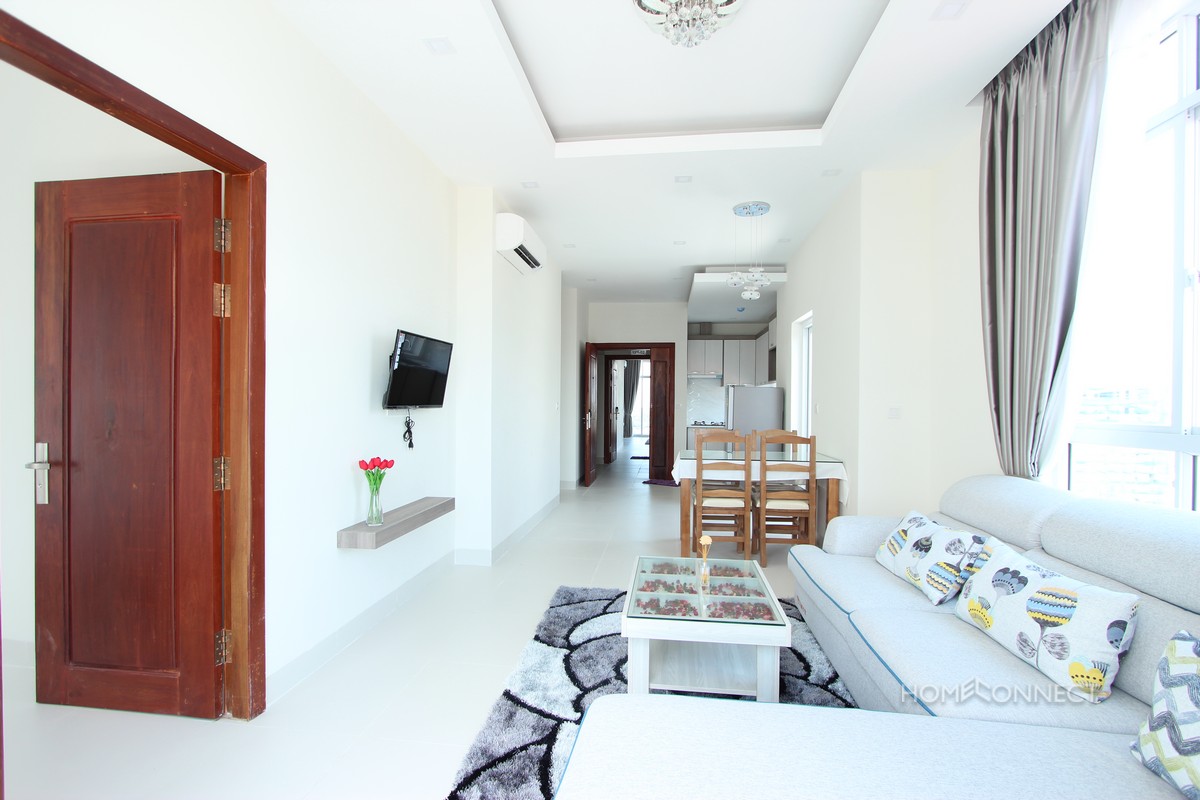 New Modern 1 Bedroom 1 Bathroom Apartment For Rent in Tonle Bassac | Phnom Penh Real Estate