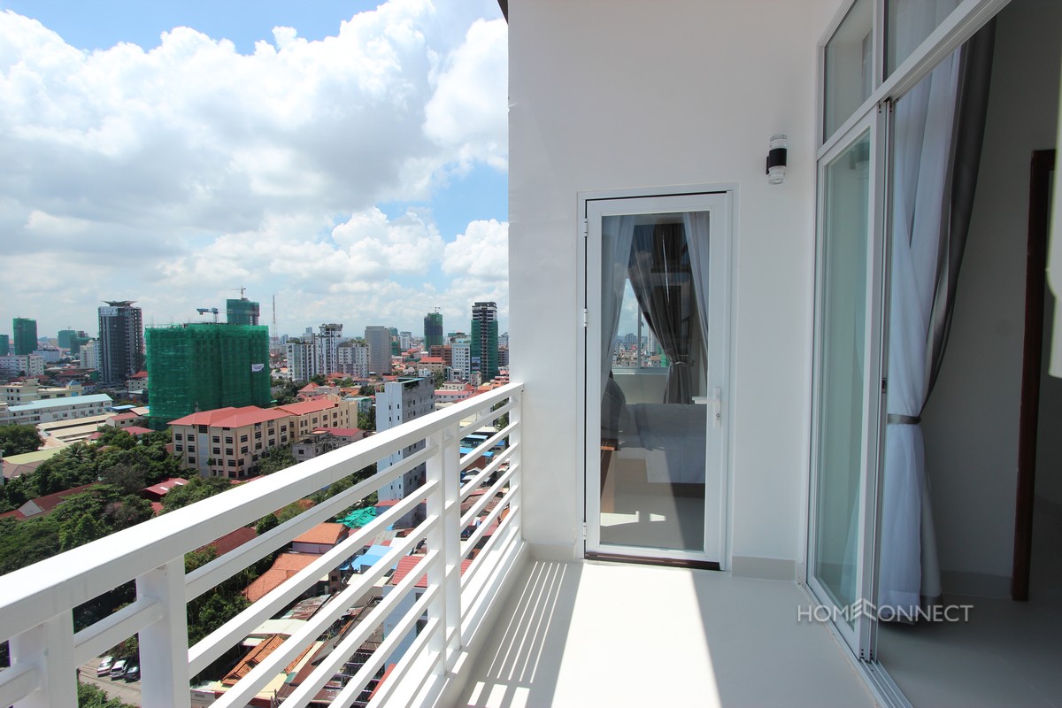 New Modern 1 Bedroom 1 Bathroom Apartment For Rent in Tonle Bassac | Phnom Penh Real Estate