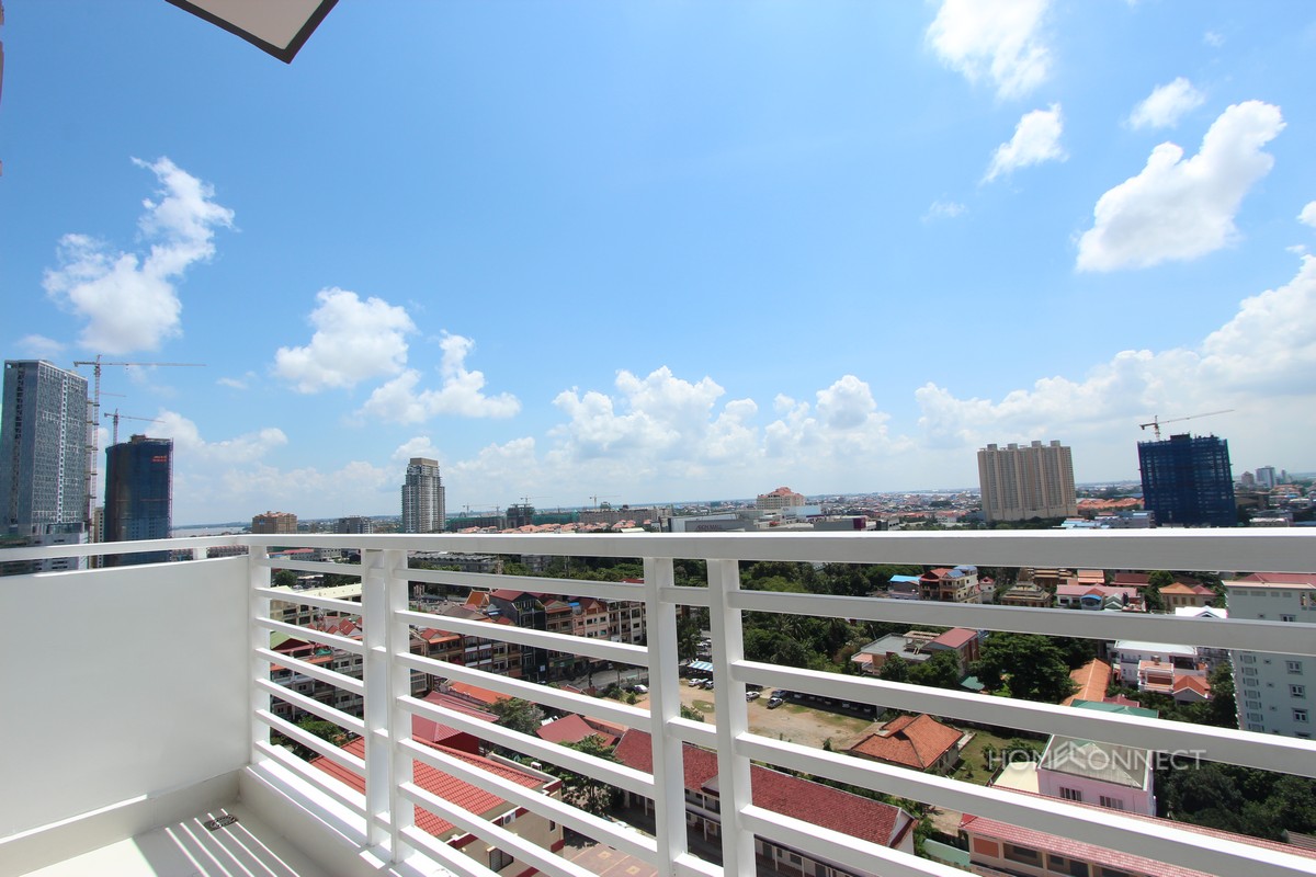 New Modern 1 Bedroom 1 Bathroom Apartment For Rent in Tonle Bassac | Phnom Penh Real Estate