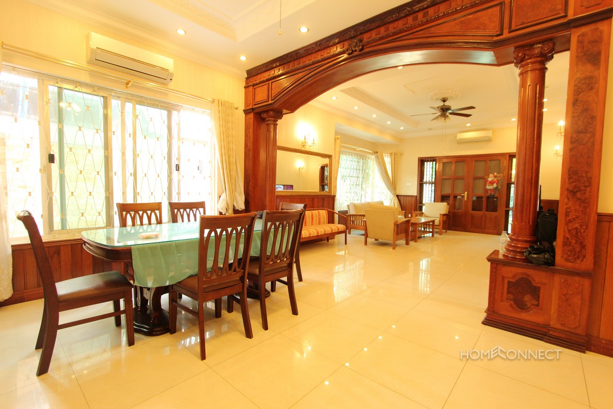 Family Sized 3 Bedroom Villa Beside Aeon Mall | Phnom Penh Real Estate