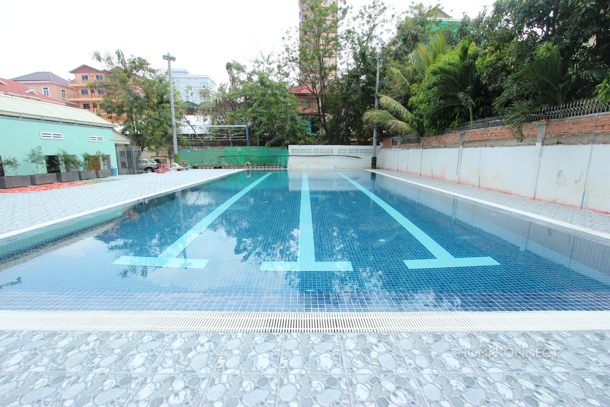 Large Pool 2 Bedroom Apartment in Russian Market | Phnom Penh Real Estate