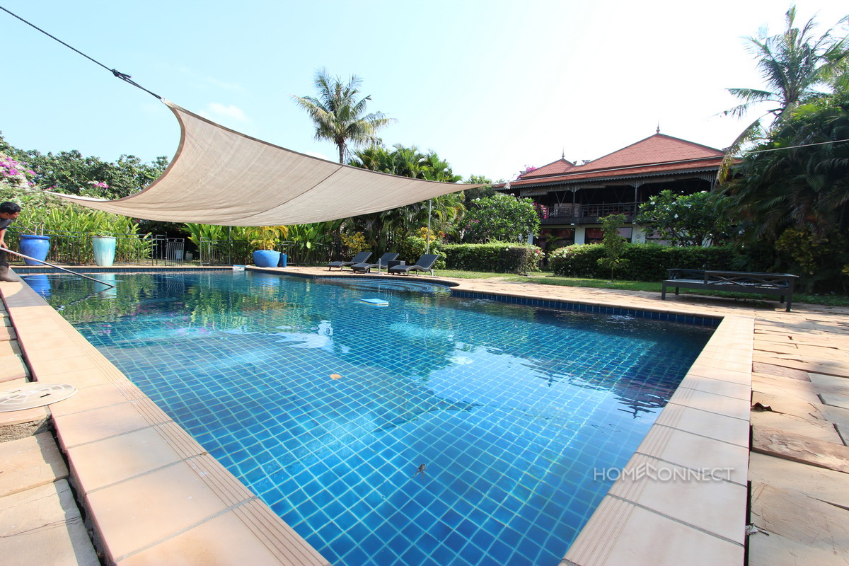 Beautiful 5 bedroom Villa For Sale on The Mekong | Phnom Penh Real Estate