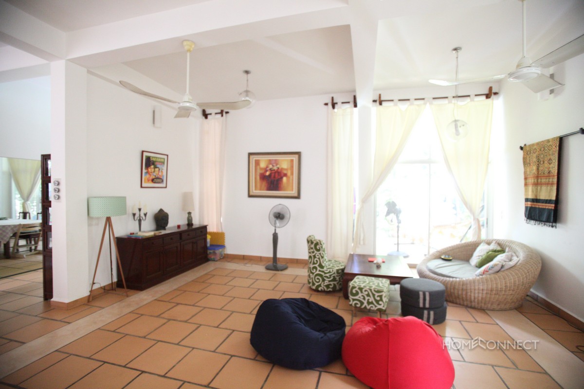 Swiss Designed 6 Bedroom Villa With Pool For Rent | Phnom Penh Real Estate