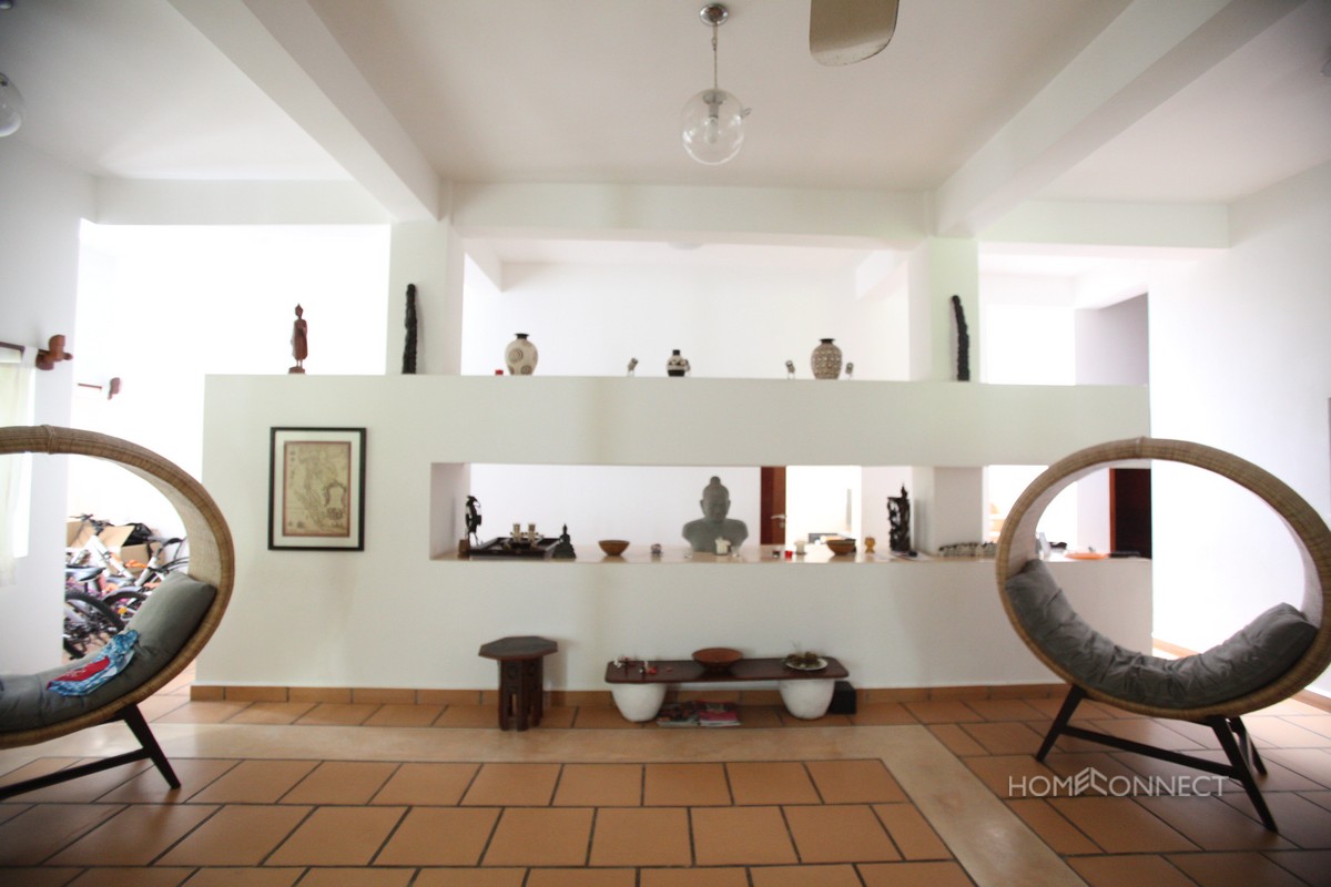 Swiss Designed 6 Bedroom Villa With Pool For Rent | Phnom Penh Real Estate