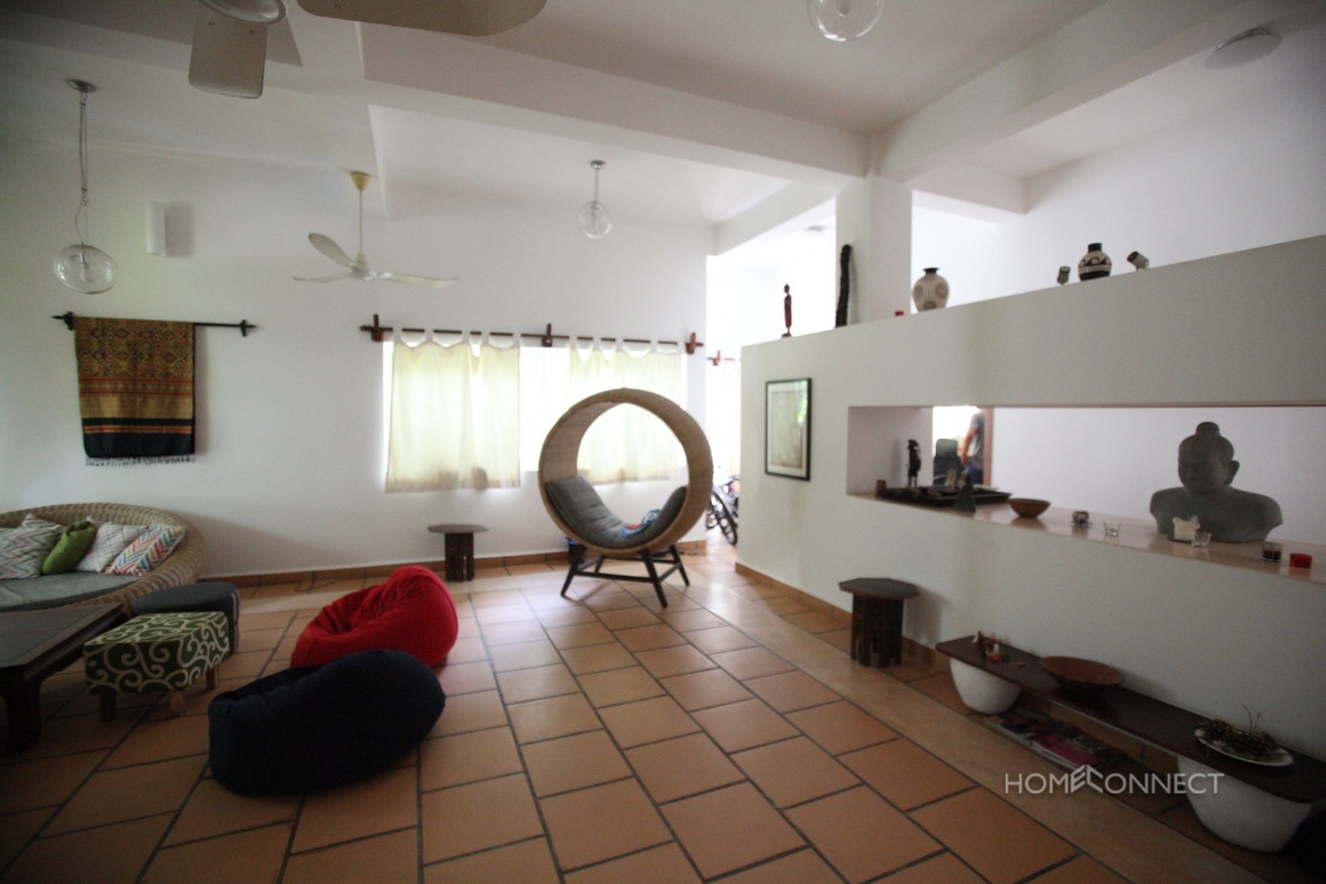 Swiss Designed 6 Bedroom Villa With Pool For Rent | Phnom Penh Real Estate