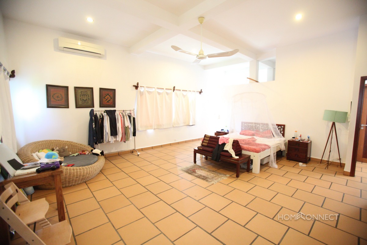 Swiss Designed 6 Bedroom Villa With Pool For Rent | Phnom Penh Real Estate