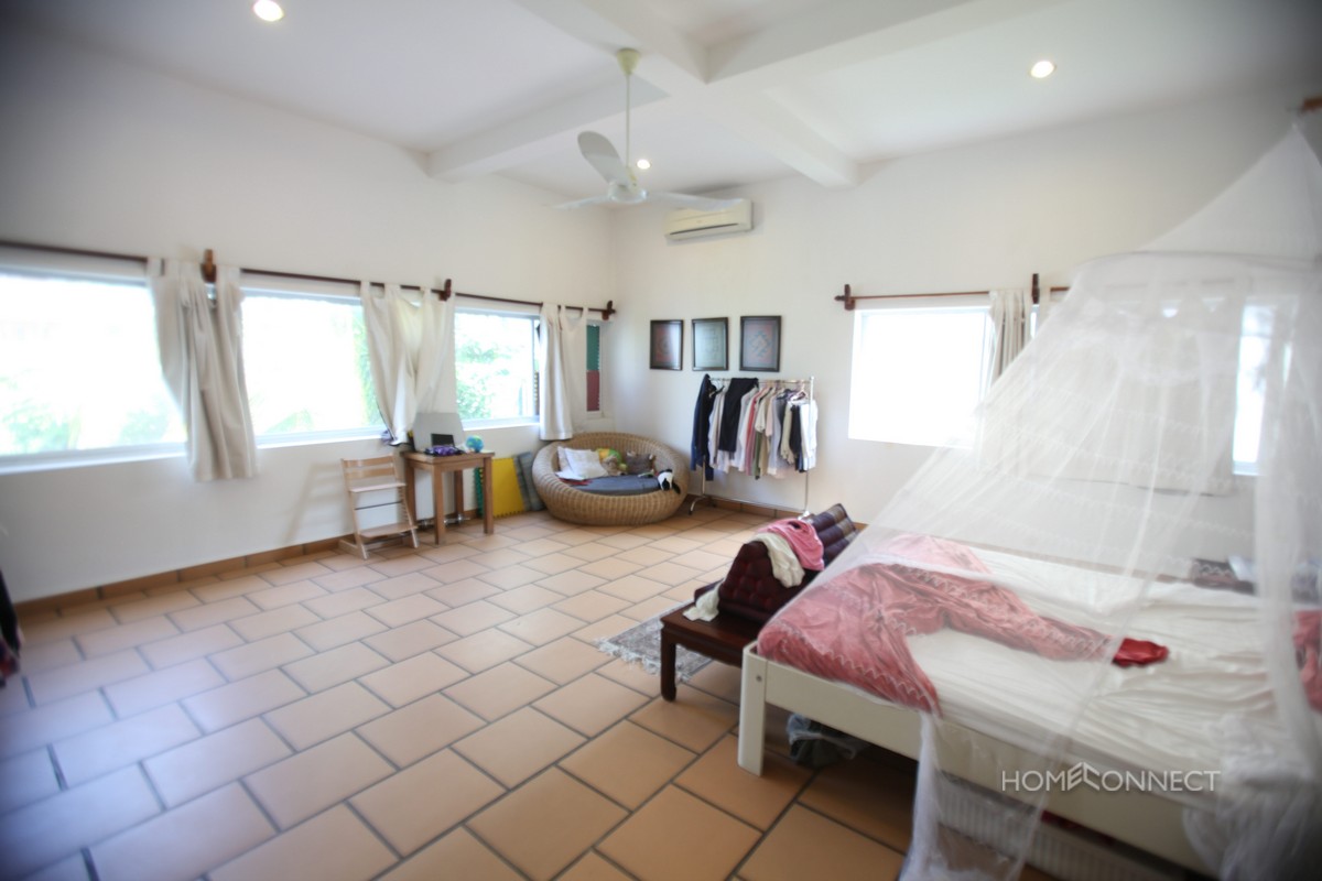 Swiss Designed 6 Bedroom Villa With Pool For Rent | Phnom Penh Real Estate